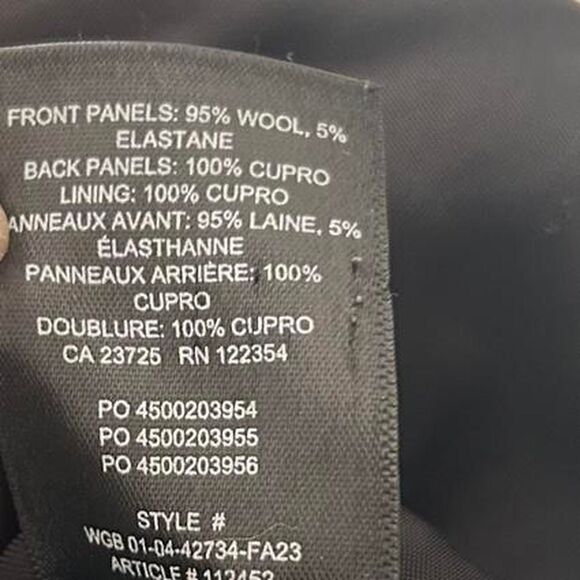 Aritzia Babaton Black City Wool Playbook Boxy Relaxed Vest Top Minimalist Small - Picture 8 of 8